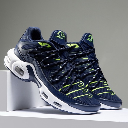 Men's Sports Shoes, Summer Breathable Fitness Shock Absorbing Running Shoes, Trendy Men's Running Shoes
