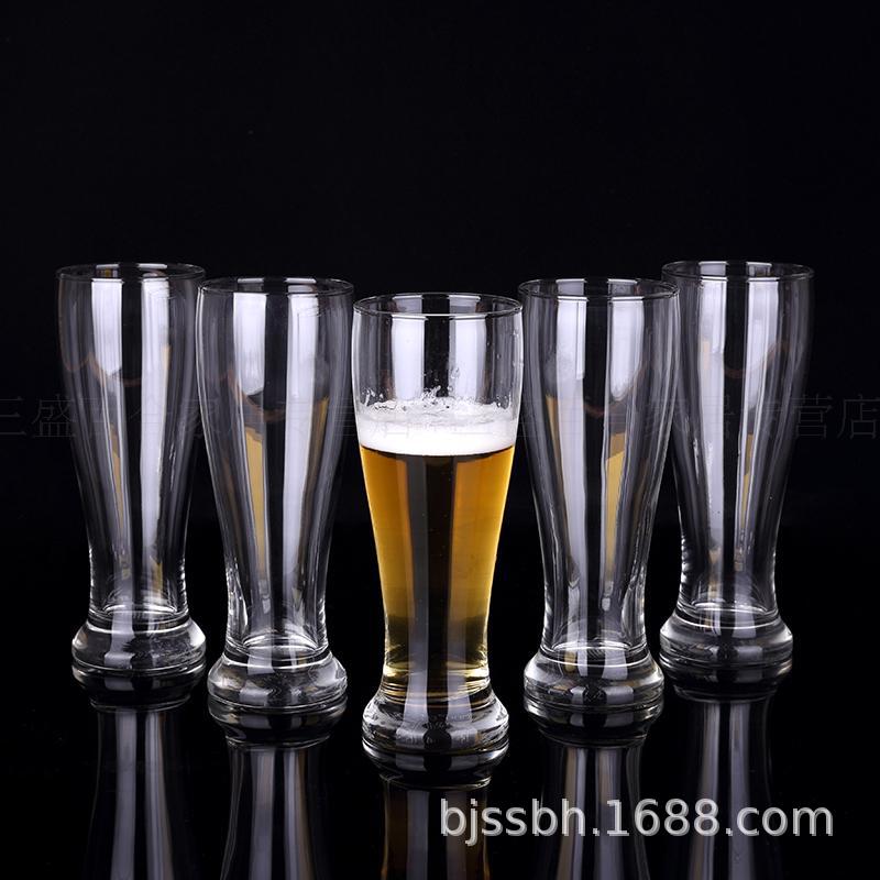 乐美雅啤酒杯创意果汁杯耐高温家商用奶昔杯冰沙杯长饮杯