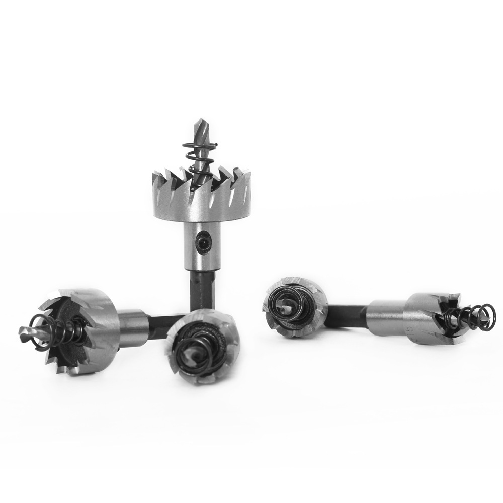 Acero inoxidable titanio-plateó el abrelatas del agujero del acero de alta velocidad, broca transfronteriza del traje, escariado del agujero de la aleación de aluminio