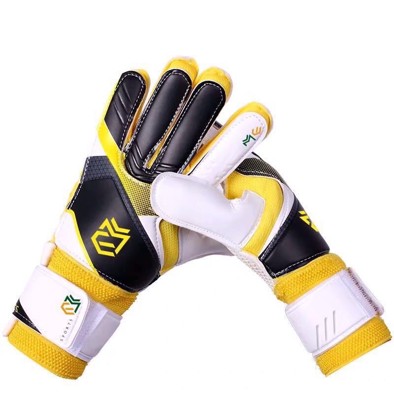 Guantes de fútbol para niños adultos engrosados guantes de entrenamiento de pórtico antideslizantes de látex resistentes al desgaste al por mayor a bajo precio