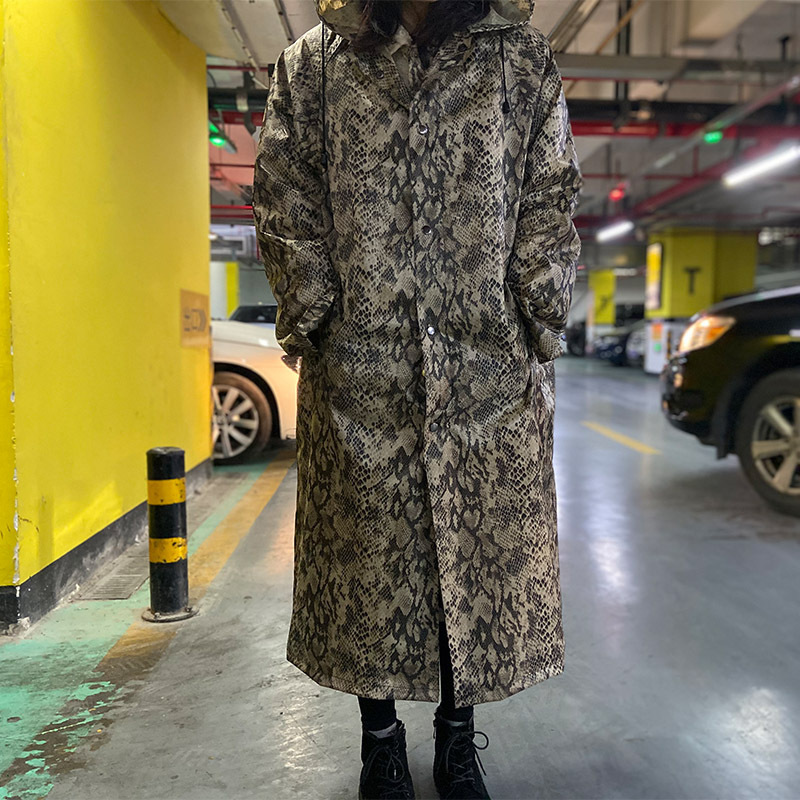 Yuding Export Custom-Made Full-Print Polyester Adult Hooded Large Size Long Rainoutwear Jacket Outdoor Rainproof