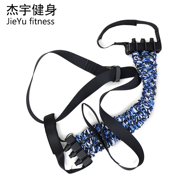 Pull-up weight-bearing resistance belt auxiliary belt chest expander fitness elastic belt strength training suspension belt puller