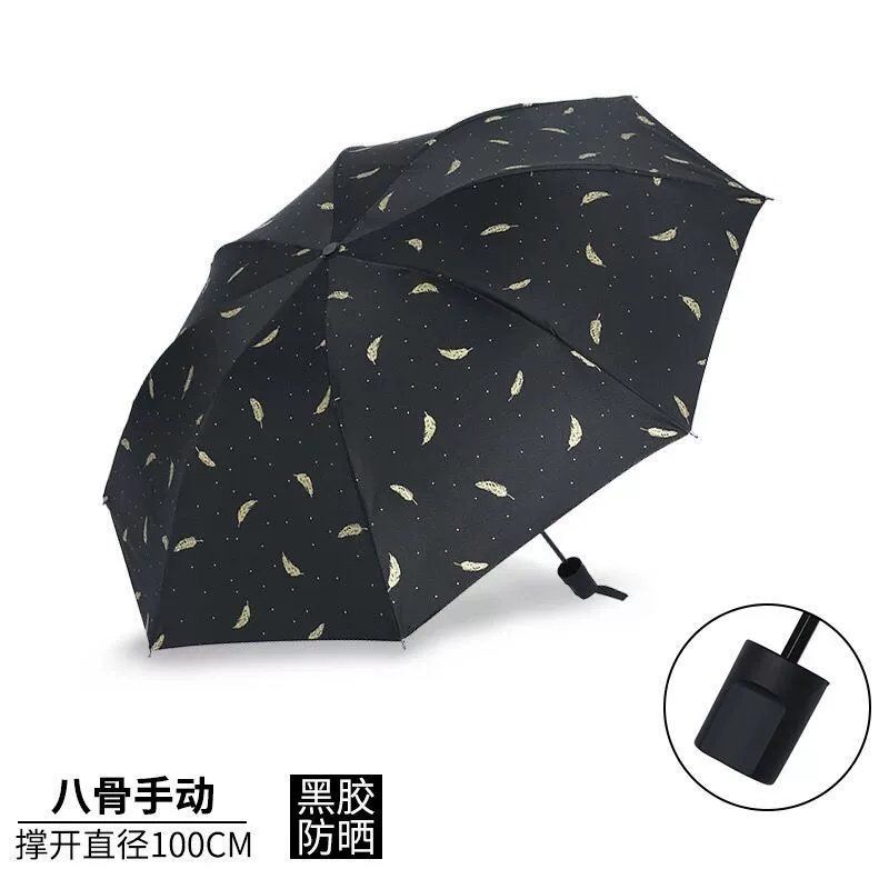 Fresh umbrella solar-powered, sun protection, UV protection