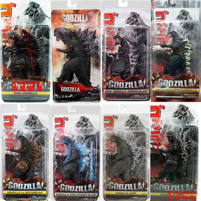 NECA2016 Movie Version 2019 Godzilla 2 Monster GODZILL Рукодельная подвижная кукла