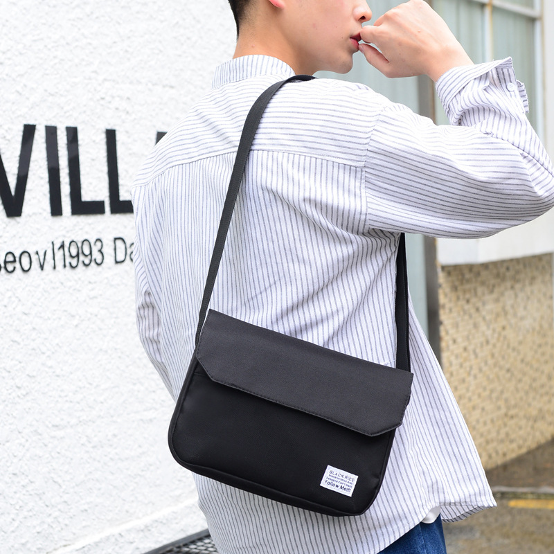 Marca de moda bolsa de mensajero de los hombres bolsa de hombro de lona niñas mochila de moda casual 2020 nuevo estilo japonés bolso crossbody