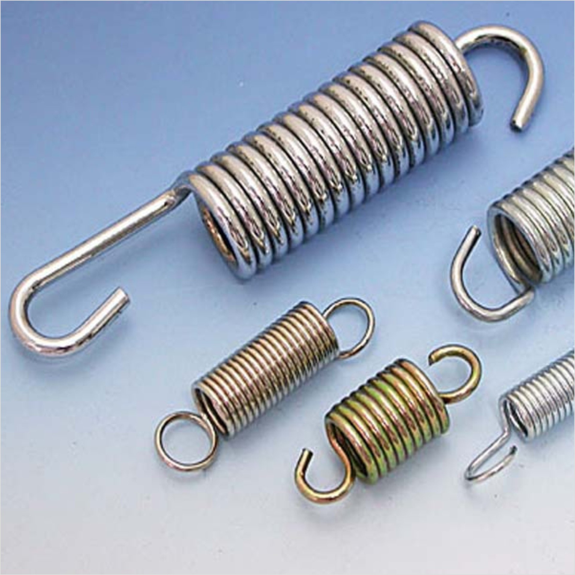 佛山厂家直销摩托车脚架拉伸弹簧 大线径伸缩弹簧