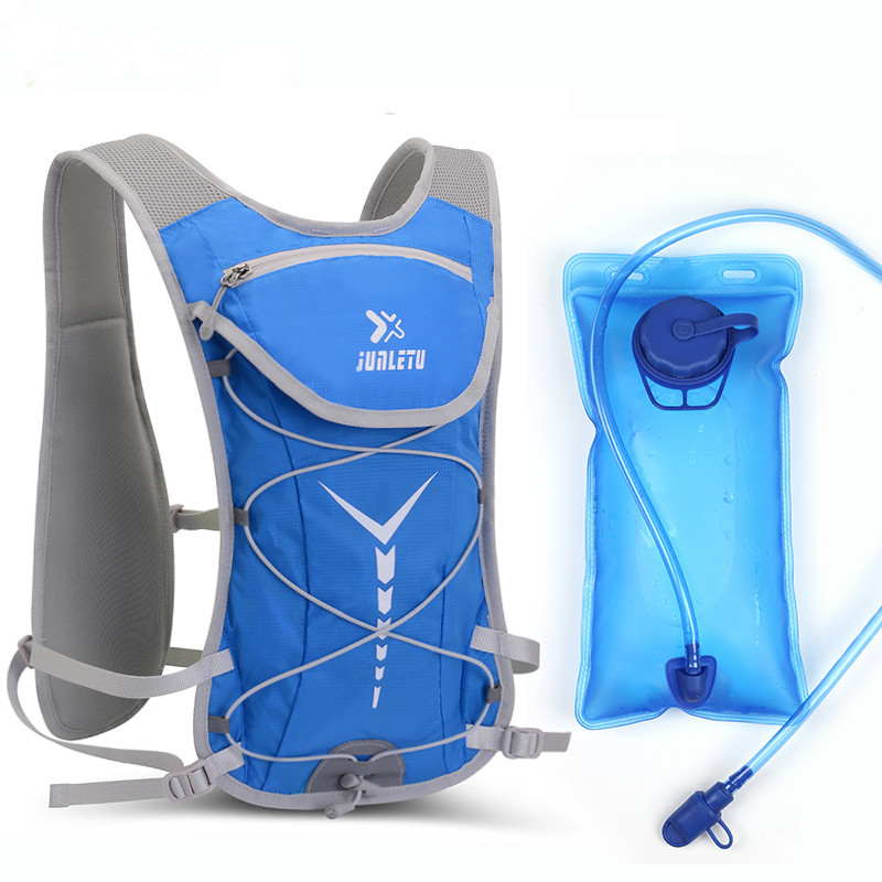 Transfronterizo al aire libre ciclismo bolsa de agua mochila senderismo fuera de carretera mochila cerca de ajuste corriendo deportes maratón equipo bolsa