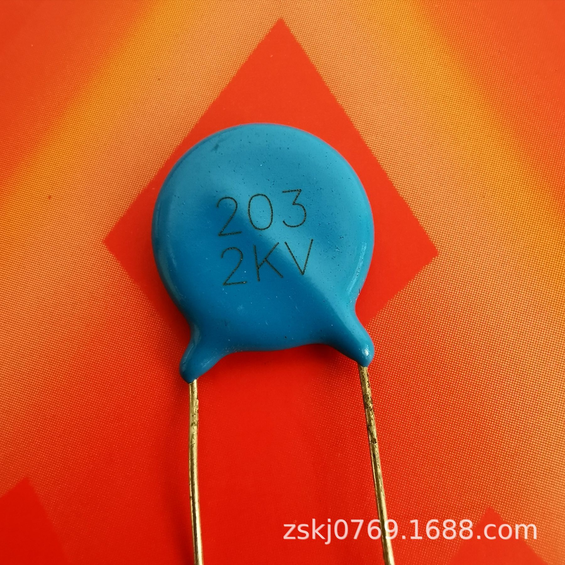 高压陶瓷电容203M 2KV ,瓷片电容223M 2KV耐压高压电源稳压高频