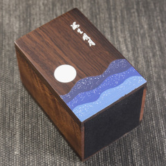 Taochi Eight Tea Ceremony Six Gentlemen Set Black Sandalwood Gongfu Tea Set Tea Brush Pot Nourishing Brush Tea Spoon Chinese Style One Piece Dropshipping