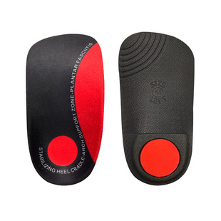 Flat foot correction half pad men's and women's arch support heel pain XO orthopedic insoles manufacturers wholesale