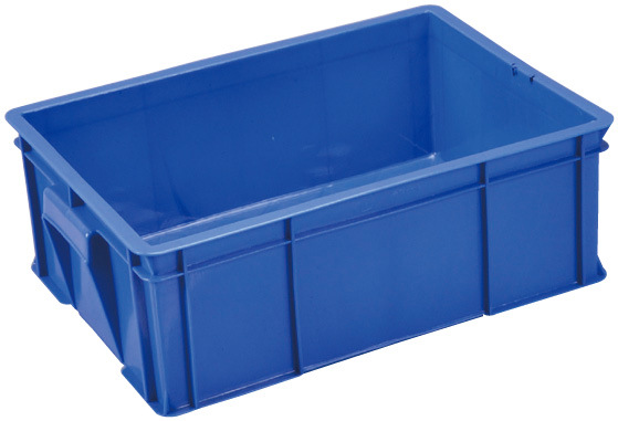 供应厦门果蔬箱塑料周转箱高密箱585*485*395配件箱收纳箱车载箱