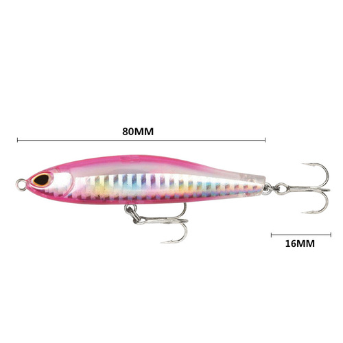 New factory direct supply pencil lure bait fake bait bionic fish bait 8 cm 16 g PE025