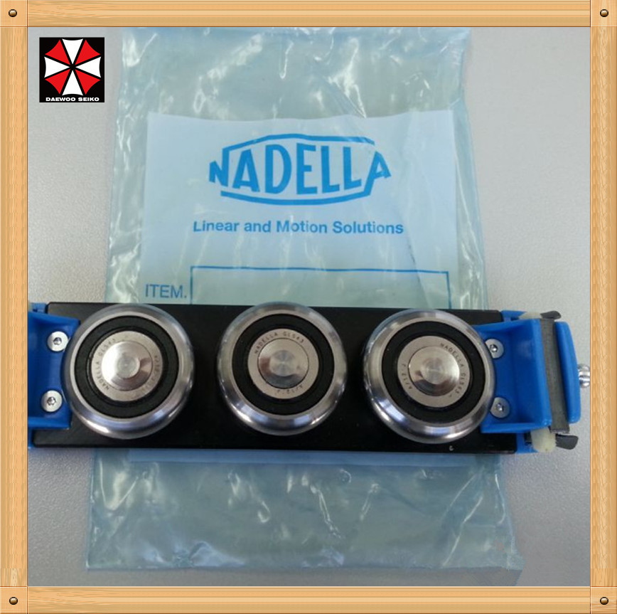 德国nadella滑轨轴承 纳德拉滚轮导轨 RCLR35.10 100%正品 热卖