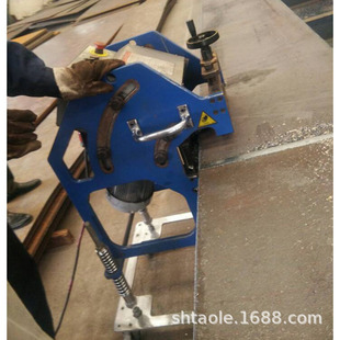 Langfang beveling machine Langfang flat beveling machine Taole GBM-12D automatic walking flat beveling machine