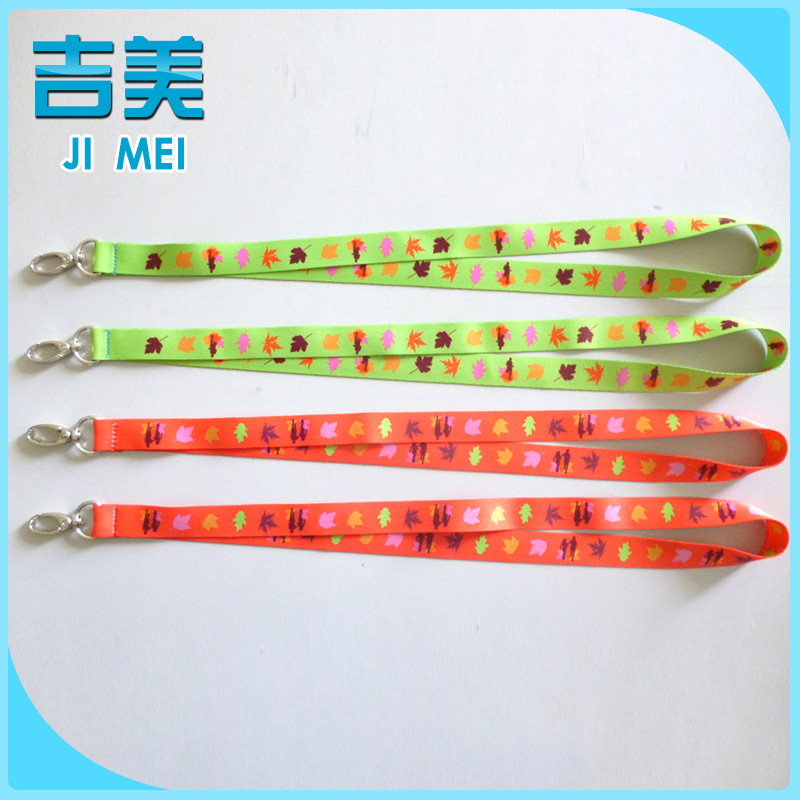 厂家热销20mm热转印挂带 卡通挂带 证件挂绳