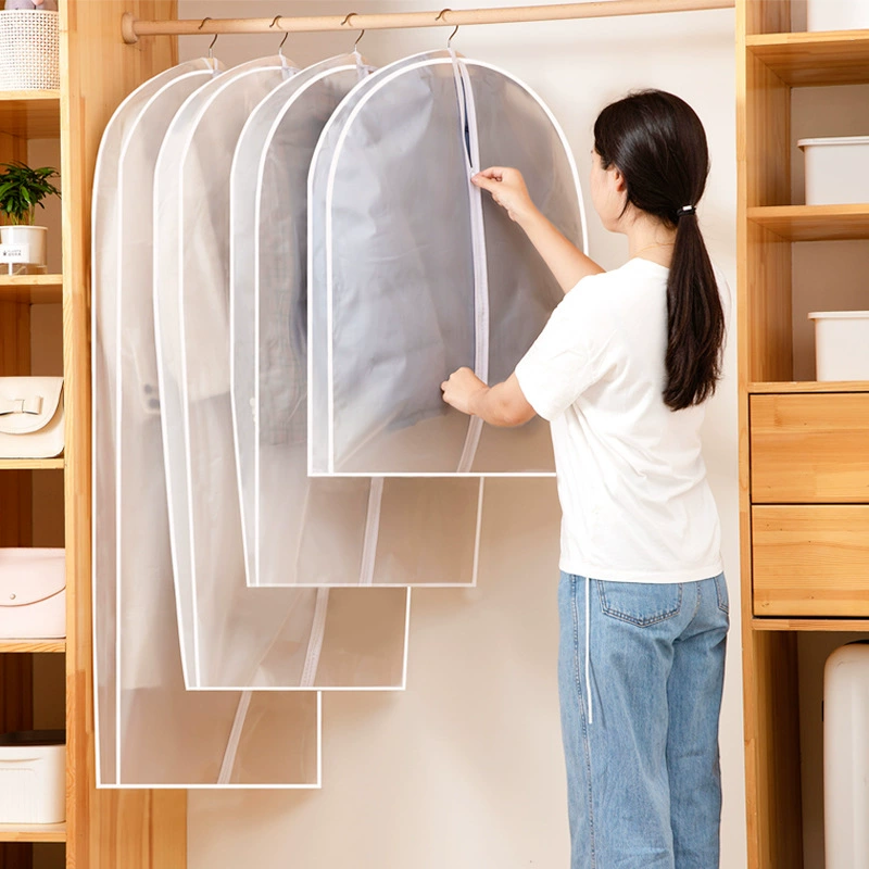 Костюм утолщенный мешок для одежды пылезащитный чехол прозрачное покрытие объемный пылезащитный чехол костюм отделка одежды Бытовая