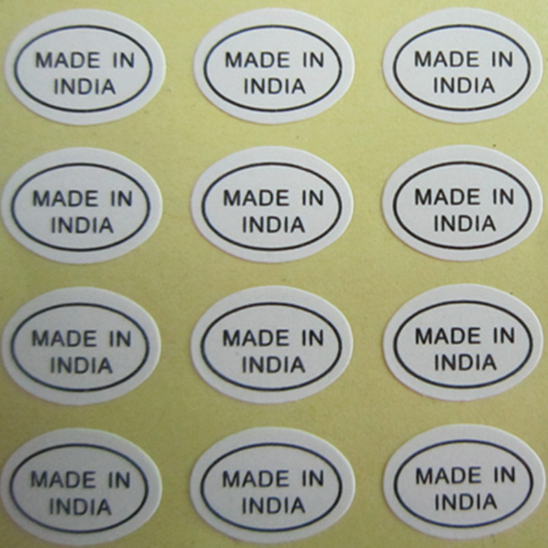 MADE IN INDIK JAPAN KOREA 尺寸随意 不干胶标签贴纸量大优惠