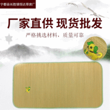 儿童草席幼儿园包边草席灯芯草编制蔺草席规格可定童席