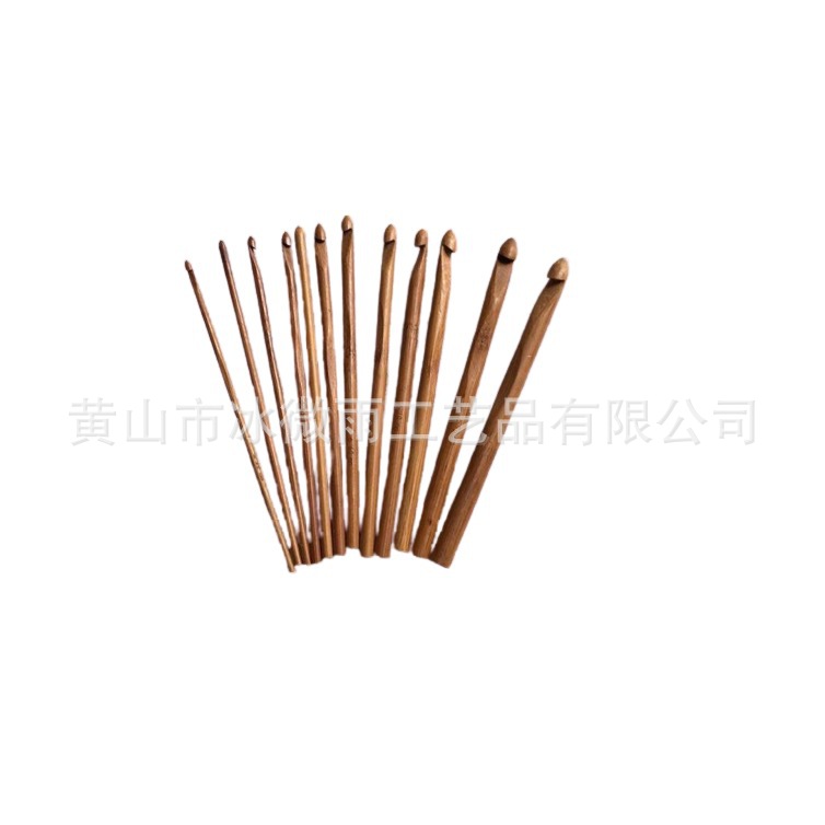 BWY hielo lluvia tejer suéter aguja ganchillo de bambú crochet redondo traje de ganchillo de bambú ganchillo lana aguja