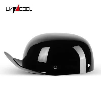 Motosiklet kaskı (dəbilqə) – Motorcycle Battery Vehicle Riding - bright-black-m