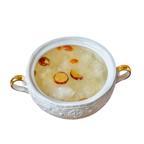 Factory direct sale freeze-dried wolfberry and tremella soup 7 bags/box no-cook instant meal replacement Sydney lily lychee tremella soup