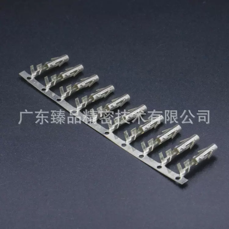 大四P公胶壳专用5082母端子工厂现货批发5.08mm间距黄磷铜母端子