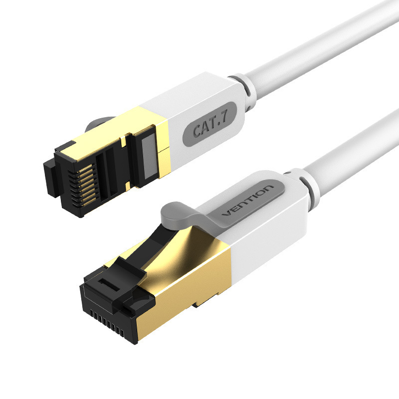 Weixun Class 7 Network Cable 10 Gigabit CAT7 Class 7 Double Shielded Gigabit High Speed Optical Fiber Household Finished 8 Core 10 m 15 Super