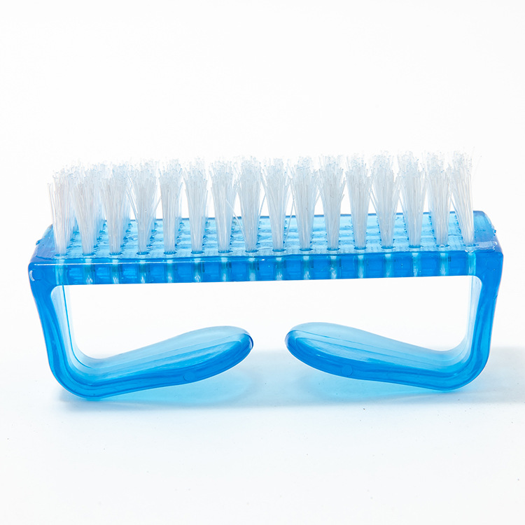 Herramientas de uñas cepillo de cuerno de plástico grande polvo de uñas cepillo de polvo cepillo de cuerno Limpieza de uñas Herramientas de limpieza