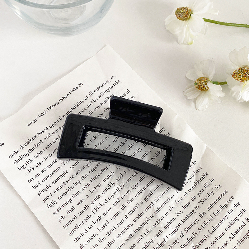 Corea del Sur elegante temperamento baño clip femenino neto rojo superior clip pelo espalda Cabeza clip pelo clip tocado