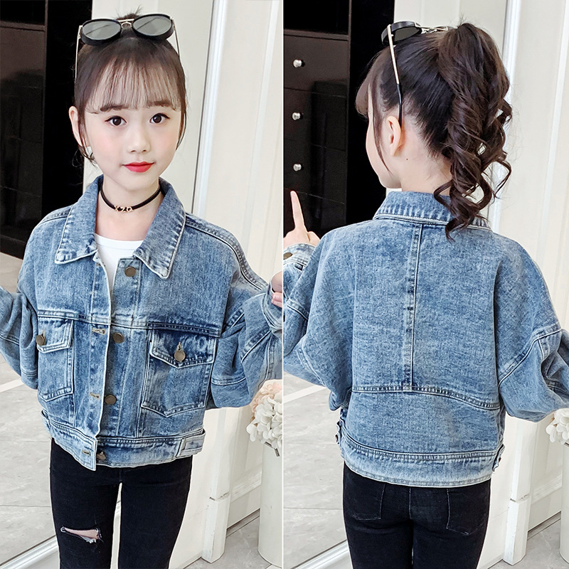 Denim autumn jacket