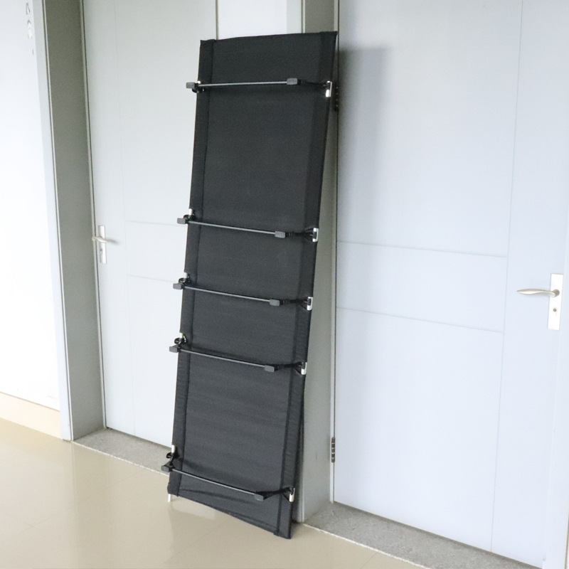 Cama Plegable ligera al aire libre cama de camping portátil cama de campamento simple cama de almuerzo que acompaña cama de camping cama de ocio simple