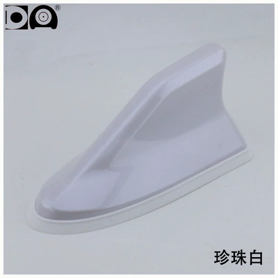 silicone waterproof shark fin | vehicle antenna - pearlescent-white