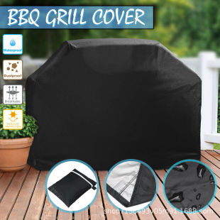 Factory direct ebay Amazon explosion outdoor barbecue cover fire cover waterproof cover sunscreen dust cover 210