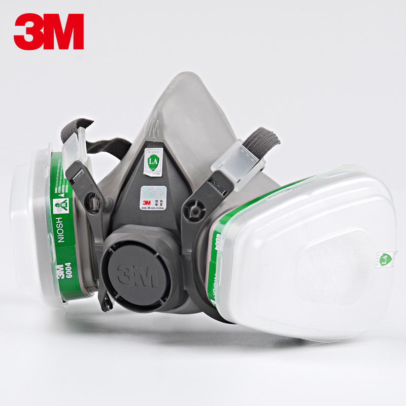 3M6200 + 6004 Anti-Virus de la máscara anti-amoníaco y metilamina gas máscara de gas de protección