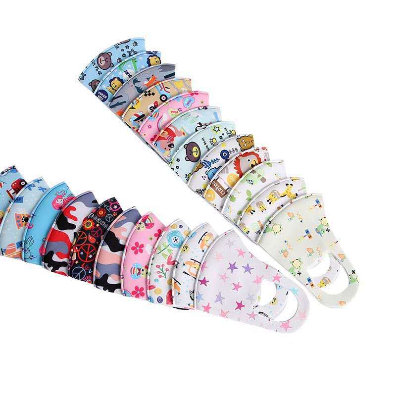 En stock máscara de protección solar celebridad de Internet mismo lavable adulto cálido transpirable máscara tridimensional máscara para niños