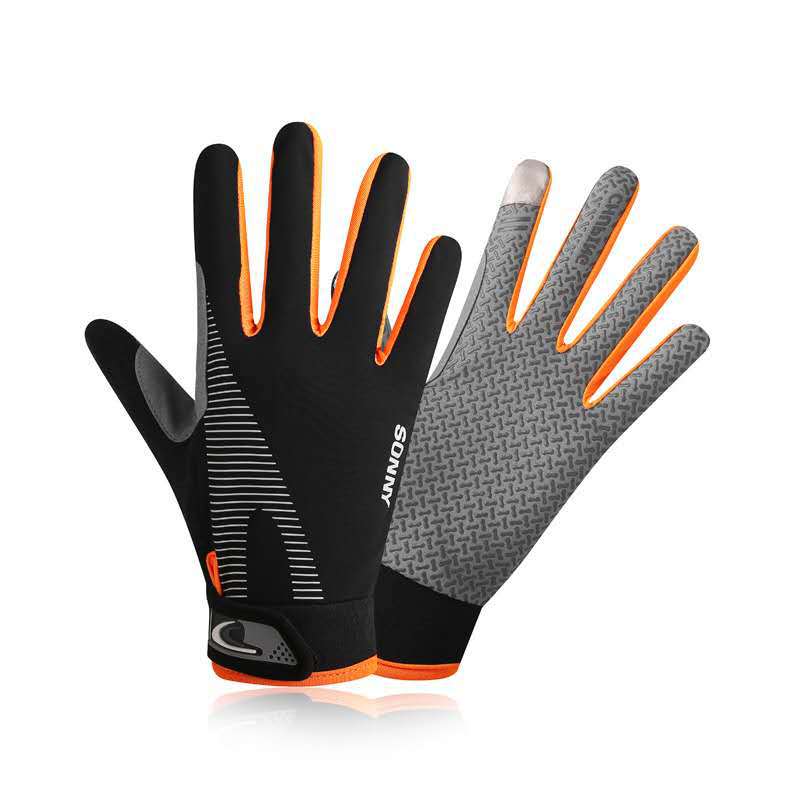 Guantes de montar al aire libre primavera y verano hombres y mujeres protección solar transpirable motocicleta deportes fitness guantes de pantalla táctil delgada