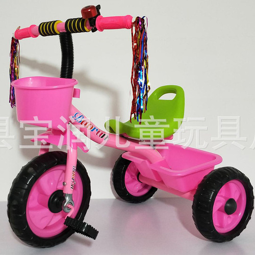 Direct supply from the manufacturer three-wheeled car for 1-3 years old cheap three-wheeled children's toy car toy for kids single-speed bicycle pedal car