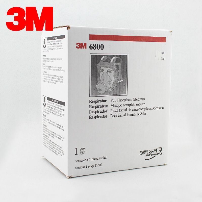 3M6800 con 6003 máscara de gas pintura en aerosol ácido gas orgánico fluoruro de hidrógeno Cloro gas máscara de gas