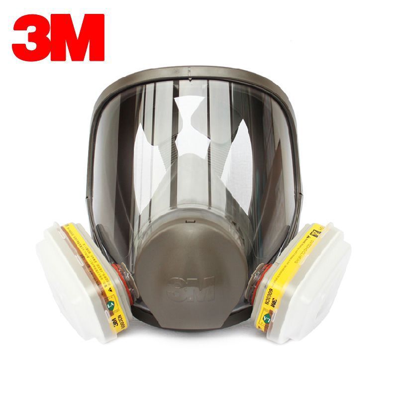 3M6800 con 6003 máscara de gas pintura en aerosol ácido gas orgánico fluoruro de hidrógeno Cloro gas máscara de gas