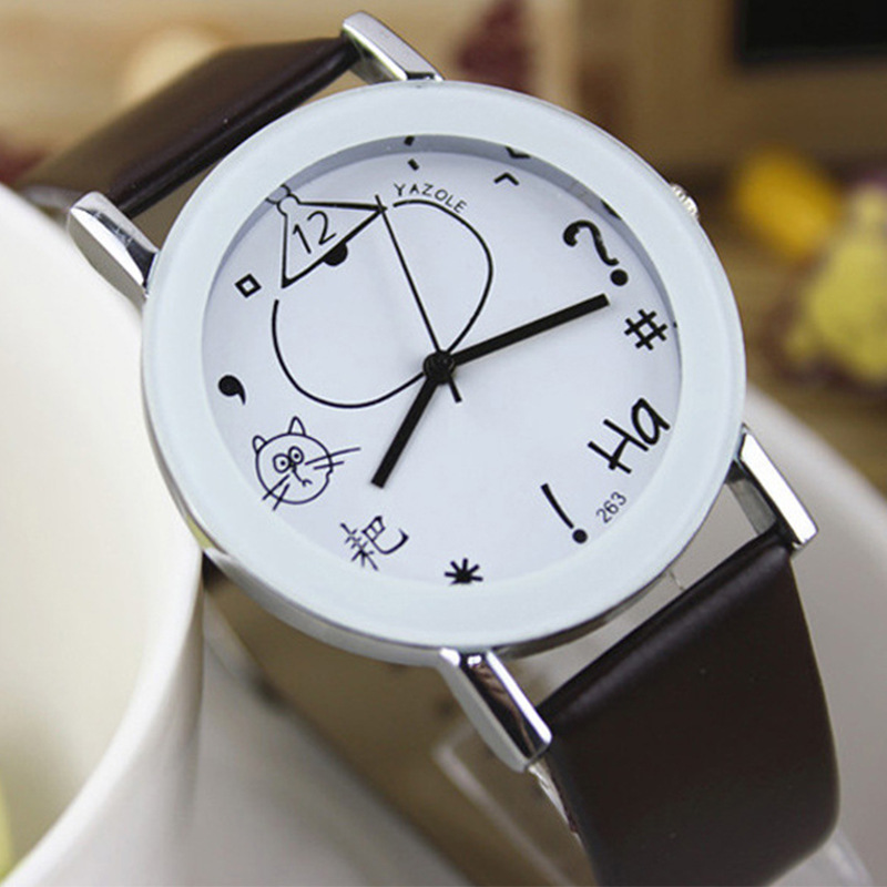 Cartoon cute quartz children's watch for men and women