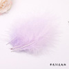 Manufacturers supply spot supply of full velvet feathers color full velvet feathers DIY turkey feathers wholesale