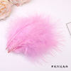 Manufacturers supply spot supply of full velvet feathers color full velvet feathers DIY turkey feathers wholesale