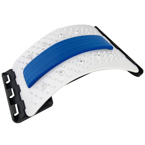 Lumbar traction device, waist straightener with silicone strip, waist stretch massage, soothing foreign trade back stretcher