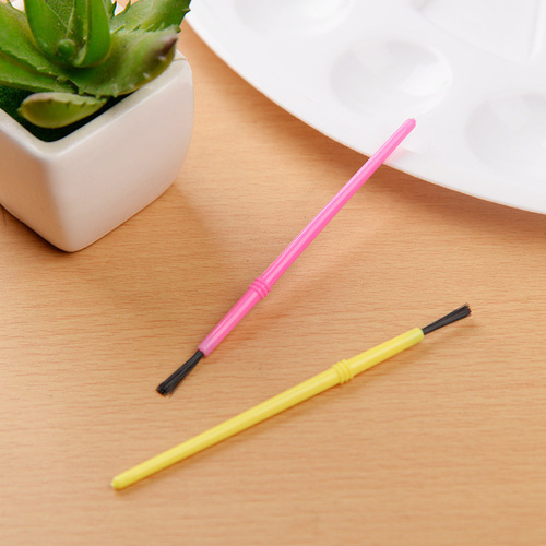 10.5cm plastic paintbrush children's painting pen brush planting brush watercolor paint strip brush