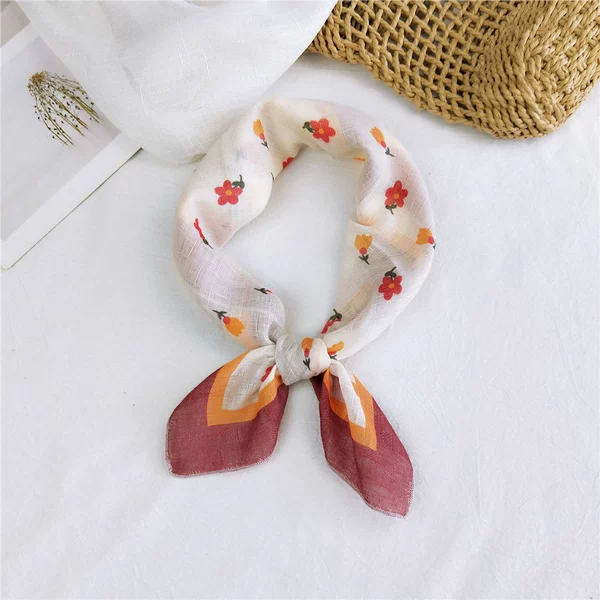 2 cotton five -petal small flower wine