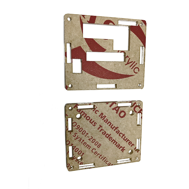 1209外壳亚克力板配件4WD 4轮小车底板 亚克力板 4WD底盘组件