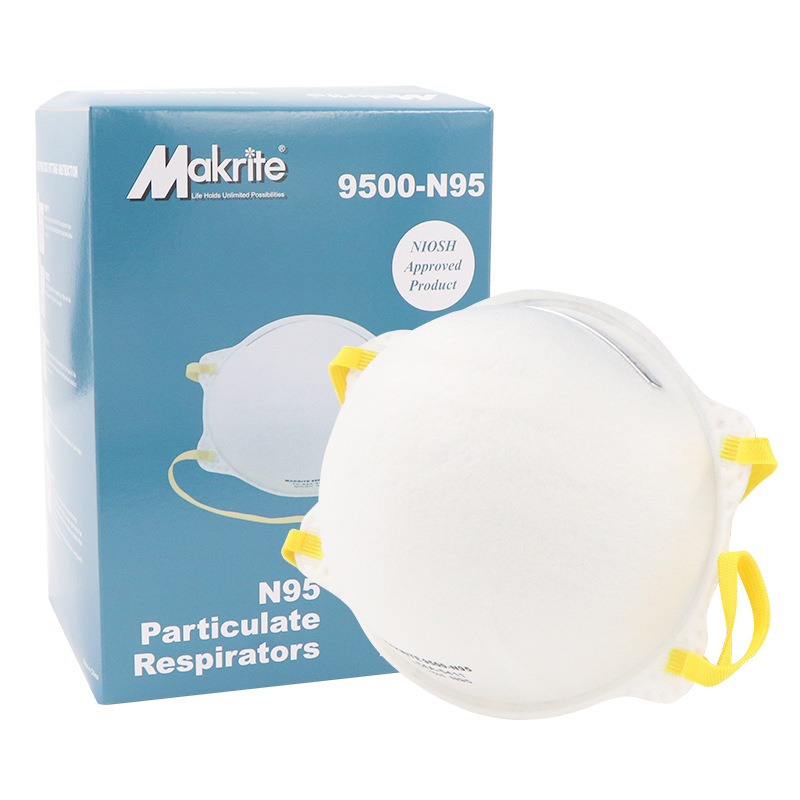 麦特瑞9500N95杯状一次性N95口罩量大从优