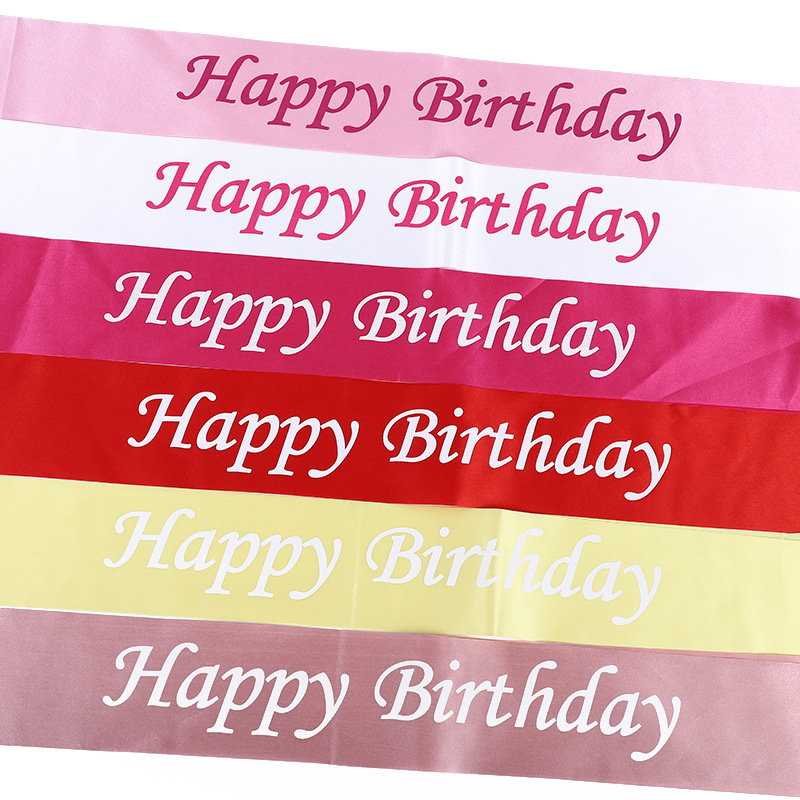 Manufacturer's Best-Selling Amazon Bachelor Birthday Party Happy Birthday Etiquette Belt Ink Birthday Shoulder Strap Manufacturer's Best-Selling Amazon Bachelor Birthday Party Happy Birthday Etiquette Belt Ink Birthday Shoulder Strap
