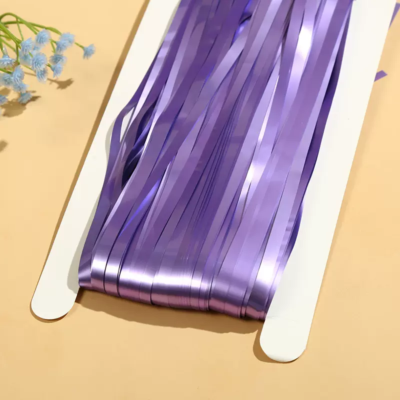 亚光雨丝帘加厚婚庆布置生日派对装饰活动背景墙用品流苏雨丝门帘