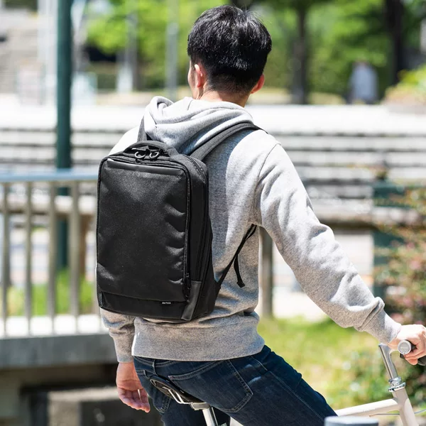 Japan SANWA backpack computer bag fashion student bag simple backpack lightweight BAG-BFBP2BK